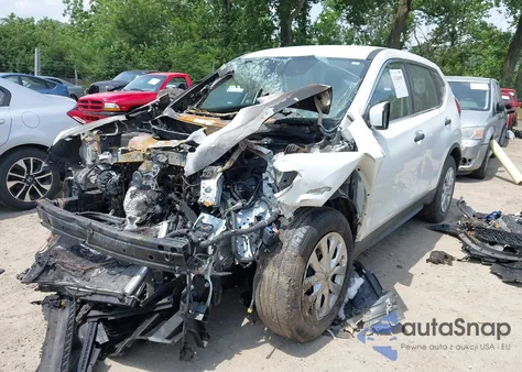 2017 Nissan Rogue S из США, поврежденный, VIN KNMAT2MV8HP551647